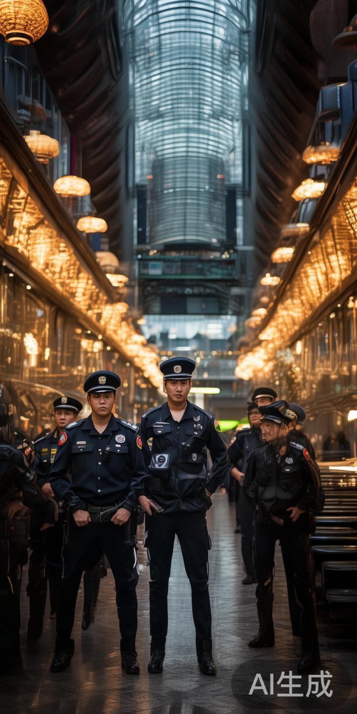 其次，专业的安保团队是澳门金沙安全体系的中坚力量。