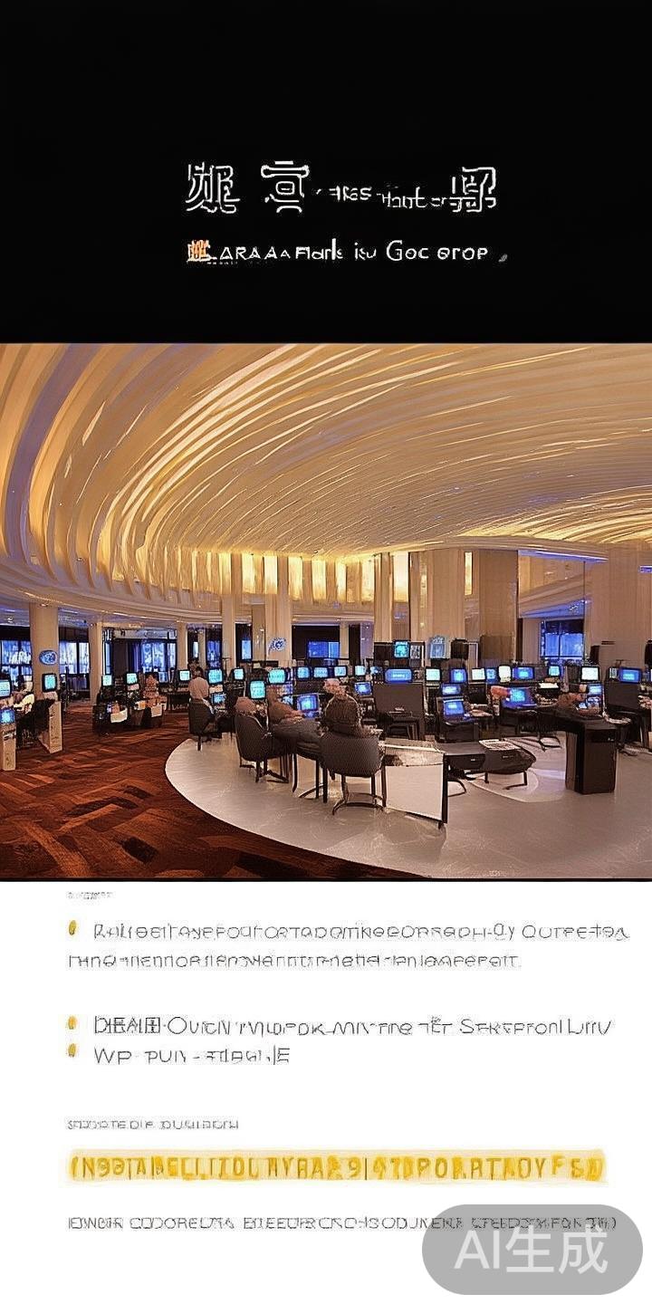 澳门金沙集团的娱乐场区域设计极具现代感与奢华感，内